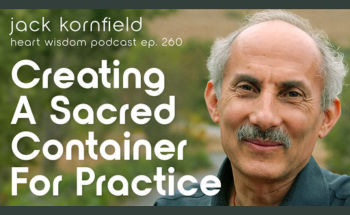 creating a sacred container for practice